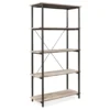Real Living Rustic 5-Shelf Bookcase