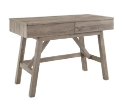 Margo Gray 2-Drawer Wood Desk -Happy Home Area 810386284 A0 1