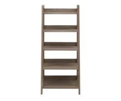 Margo Gray 5-Shelf Ladder Bookcase -Happy Home Area 810386286 A0 2