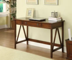 Rockford Antique Tobacco Writing Desk -Happy Home Area 810389677 4