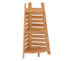 Pierce Bamboo 3-Tier Corner Shelf -Happy Home Area 810389691 A0 1
