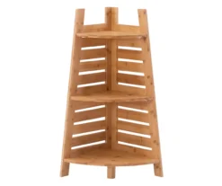 Pierce Bamboo 3-Tier Corner Shelf -Happy Home Area 810389691 A0 2