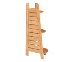 Pierce Bamboo 3-Tier Corner Shelf -Happy Home Area 810389691 A1