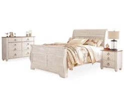 Willowton Whitewash Dresser -Happy Home Area 810406134 810406135 810406136 810406133 810422732
