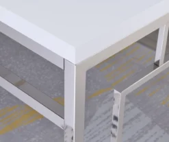 Alize Chrome Geometric Desk -Happy Home Area 810422877 1