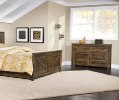 Century Lane Rustic Brown 6-Drawer Dresser -Happy Home Area 810434140 6