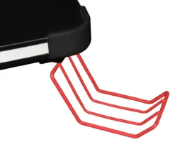 Black LED Gaming Desk With Riser -Happy Home Area 810499569 2