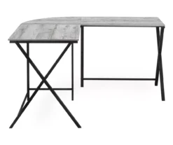 Monarch X Leg L-Shaped Corner Desk -Happy Home Area 810502797 5