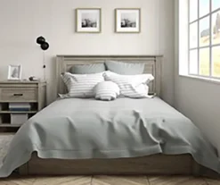 Silverton Oak Full Headboard -Happy Home Area 810504698 2