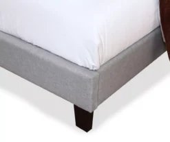 Lombard Light Gray Queen Upholstered Bed -Happy Home Area 810507931 3