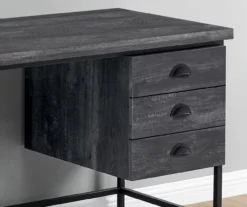 Monarch Reclaimed 3-Drawer Computer Desk -Happy Home Area 810512955 4