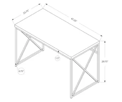 Monarch Reclaimed Office Desk -Happy Home Area 810512960 3