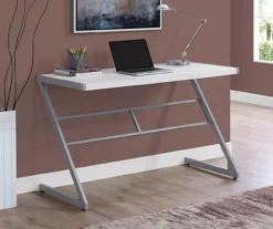 Monarch Z-Shaped Base Office Desk -Happy Home Area 810512965 1