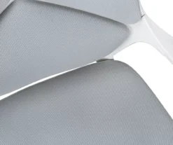 White & Gray Executive Office Chair -Happy Home Area 810512972 8