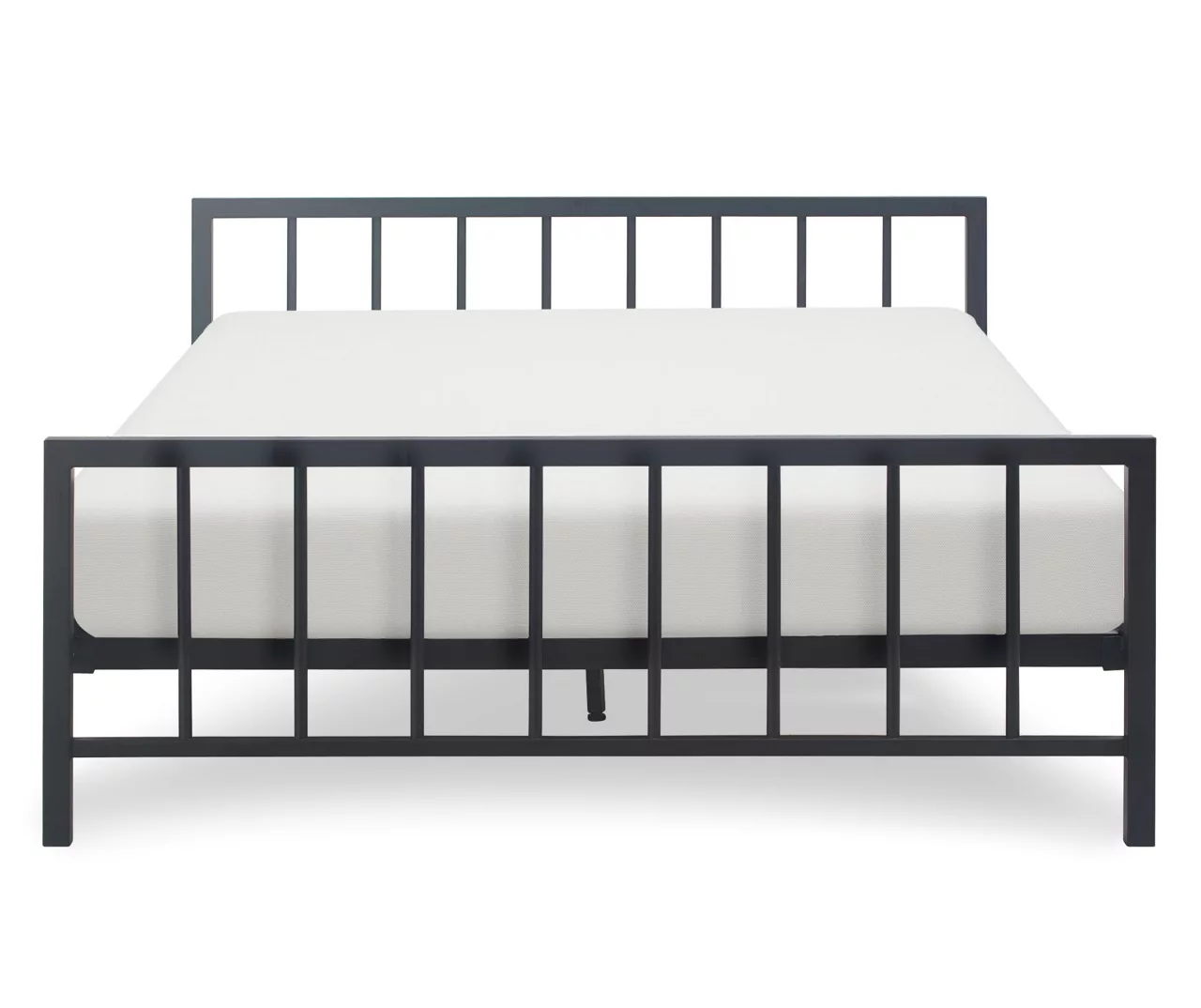 Black Evans King Platform Bed 1 Black Evans King Platform Bed