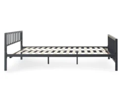 Black Evans King Platform Bed 35 Black Evans King Platform Bed -Happy Home Area 810513490 17