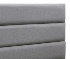 Gray Hudson King Upholstered Linen Fabric Bed -Happy Home Area 810513494 7