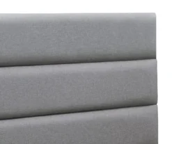 Gray Hudson Queen Upholstered Linen Fabric Bed -Happy Home Area 810513495 7