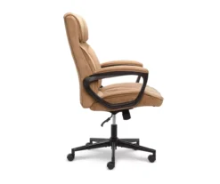 Hannah Beige Microfiber Office Chair -Happy Home Area 810513511 12 1