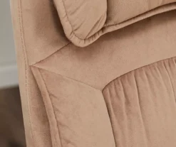 Hannah Beige Microfiber Office Chair -Happy Home Area 810513511 5 1