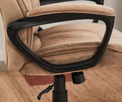 Hannah Beige Microfiber Office Chair -Happy Home Area 810513511 6 1