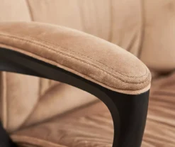 Hannah Beige Microfiber Office Chair -Happy Home Area 810513511 7 1