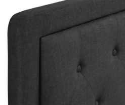 Charcoal Gray Amery Upholstered King Headboard -Happy Home Area 810513527 7