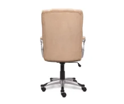 Fawn Tan Linen Executive Office Chair 12 Fawn Tan Linen Executive Office Chair -Happy Home Area 810513549 7