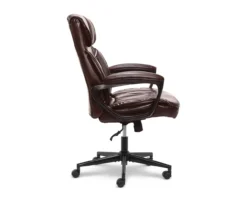 Hannah Brown Bonded Leather Office Chair 32 Hannah Brown Bonded Leather Office Chair -Happy Home Area 810513551 11