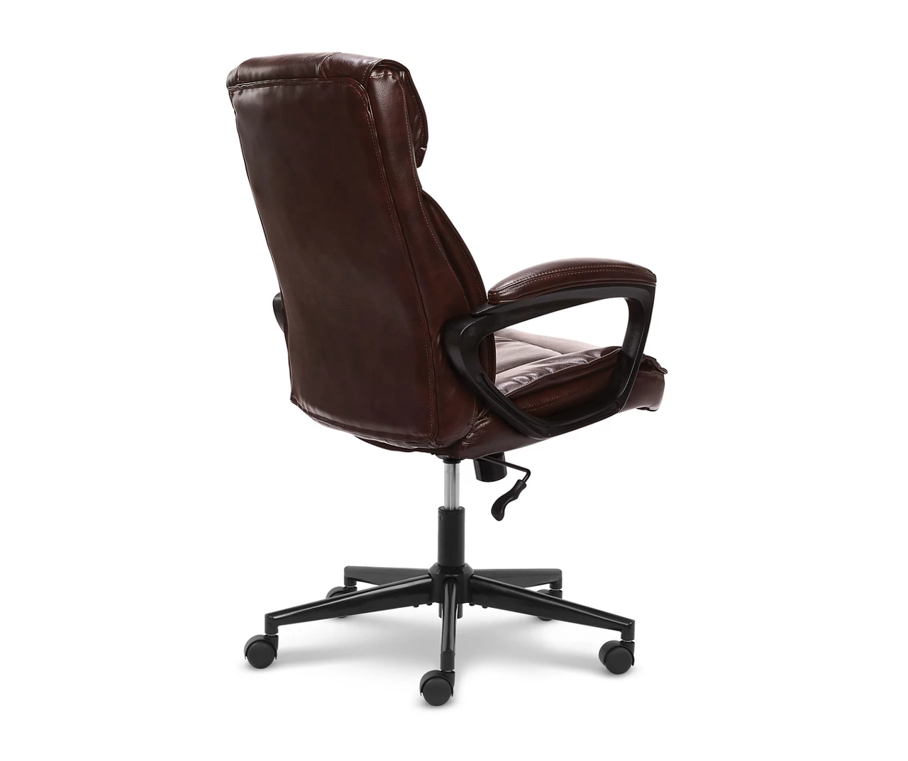 Hannah Brown Bonded Leather Office Chair 14 Hannah Brown Bonded Leather Office Chair - Image 14