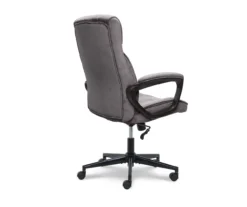 Gray & Black Executive Office Chair -Happy Home Area 810513554 12