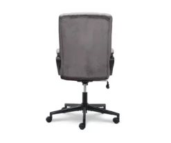 Gray & Black Executive Office Chair -Happy Home Area 810513554 13