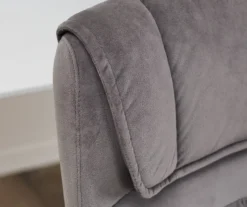 Gray & Black Executive Office Chair -Happy Home Area 810513554 4