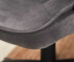 Gray & Black Executive Office Chair -Happy Home Area 810513554 7