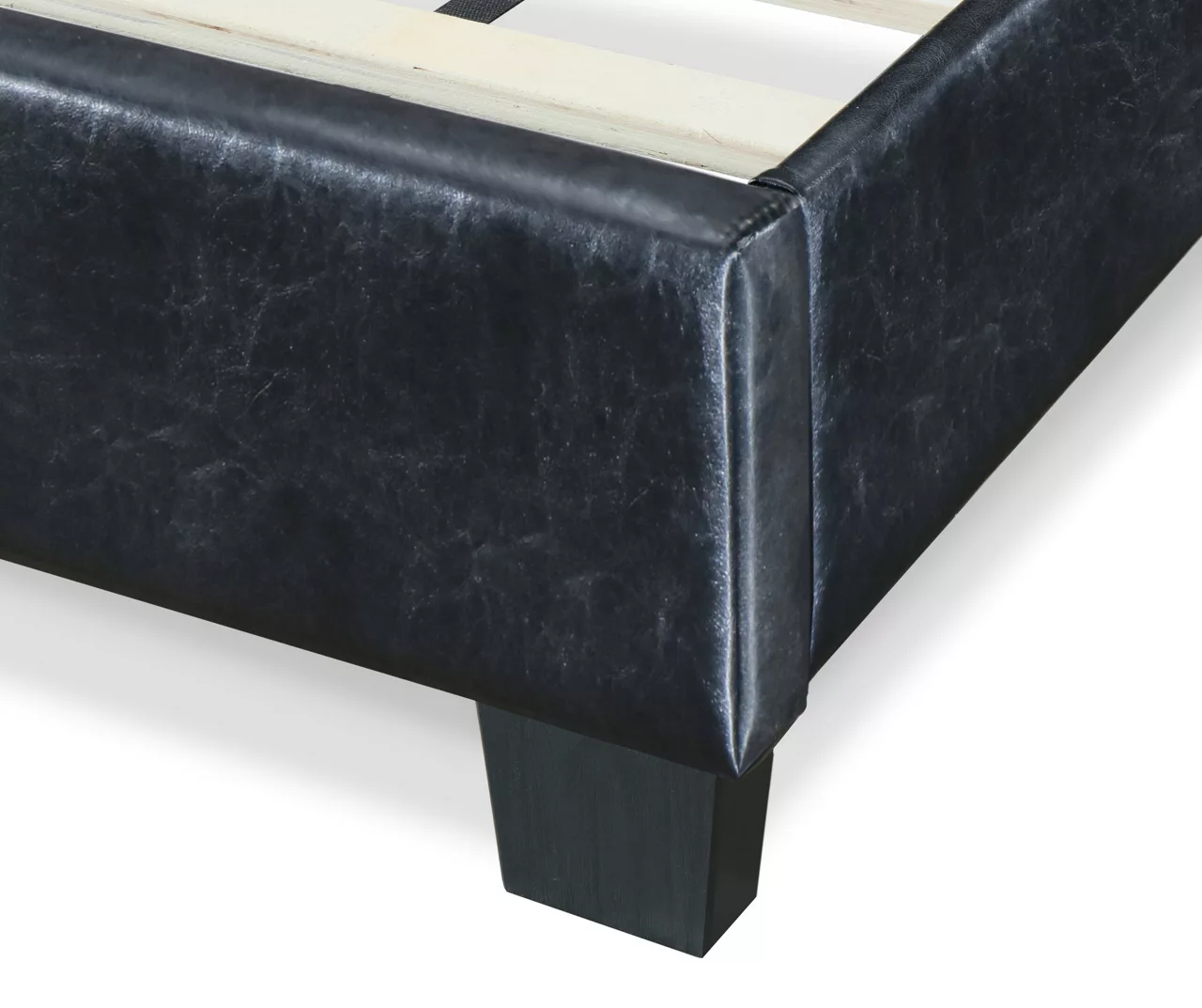 Black Channel Tufted King Upholstered Bed Frame 11 Black Channel Tufted King Upholstered Bed Frame - Image 11