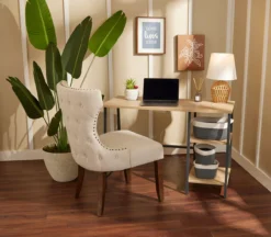 Eden Nailhead Upholstered Chair -Happy Home Area 810515879 B0 1