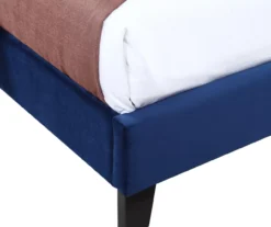 Decatur Navy Twin Upholstered Bed -Happy Home Area 810519977 3