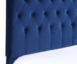 Decatur Navy Twin Upholstered Bed -Happy Home Area 810519977 4