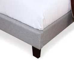 Lombard Light Gray California King Upholstered Bed -Happy Home Area 810519985 4