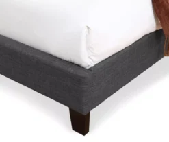 Lombard Charcoal Gray California King Upholstered Bed -Happy Home Area 810519986 4