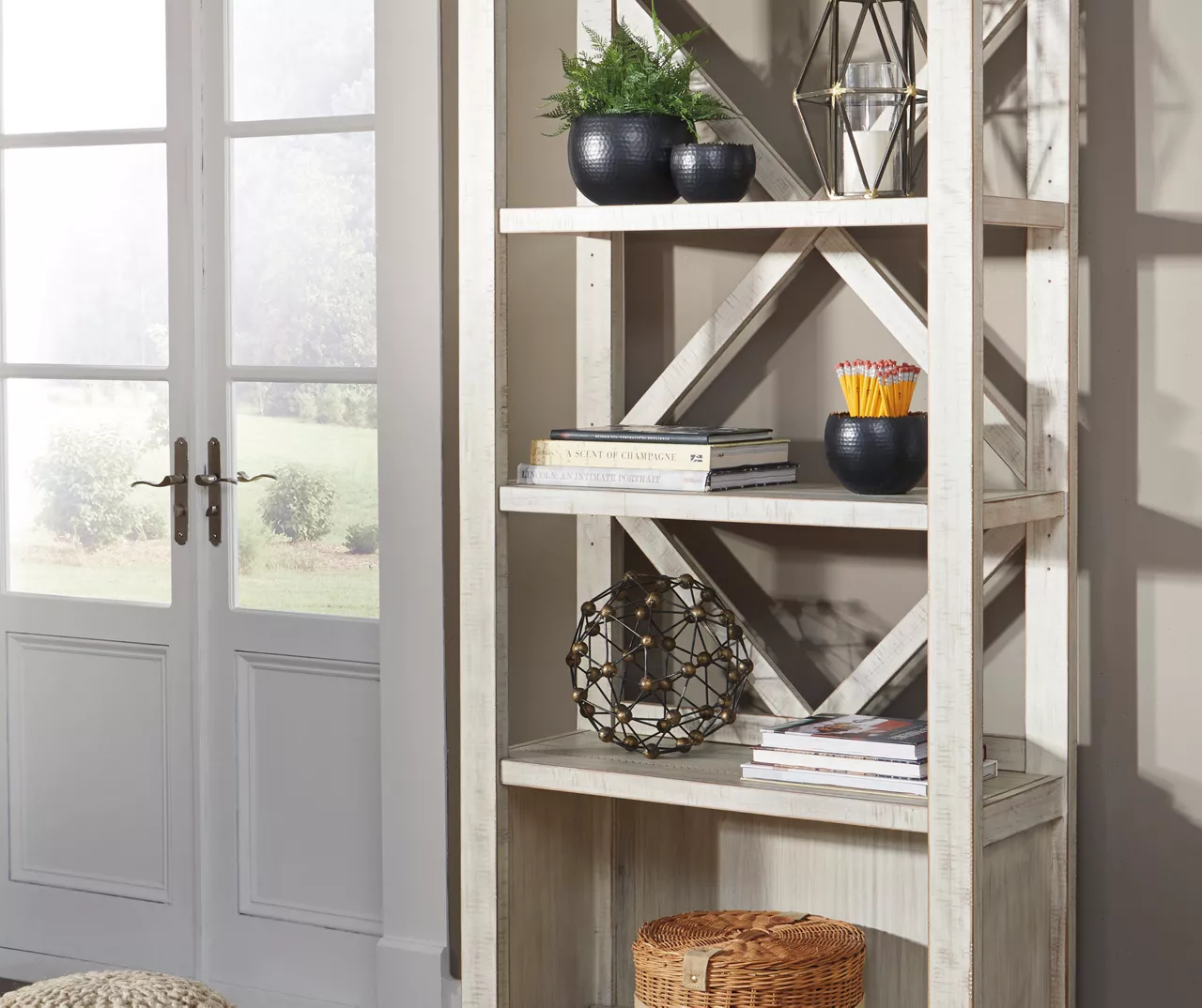 Carynhurst 4-Shelf Bookcase 2 Carynhurst 4-Shelf Bookcase - Image 2