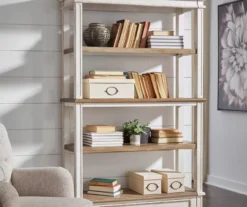 Realyn 4-Shelf Bookcase -Happy Home Area 810523813 4