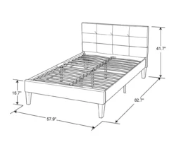 Orson Beige Full Upholstered Bed 15 Orson Beige Full Upholstered Bed -Happy Home Area 810524559 8