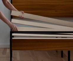 Brookside Metal & Wood Platform Bed -Happy Home Area 810527133 810527134 810527135 810527132 3