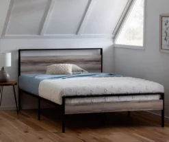 Brookside Metal & Wood Platform Bed -Happy Home Area 810527136 810527137 810527138 810527139 4