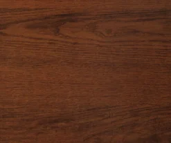 60" Cherry Woodgrain & Black Floating Desk -Happy Home Area 810527325 4