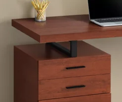 Monarch 48" Floating Computer Desk -Happy Home Area 810527333 3