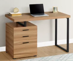 Monarch 48" Floating Computer Desk -Happy Home Area 810527334 1