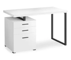 Monarch 48" Floating Computer Desk -Happy Home Area 810527338 2