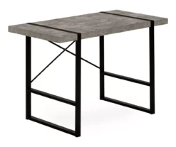 Monarch Paneled Metal Computer Desk -Happy Home Area 810527344 2